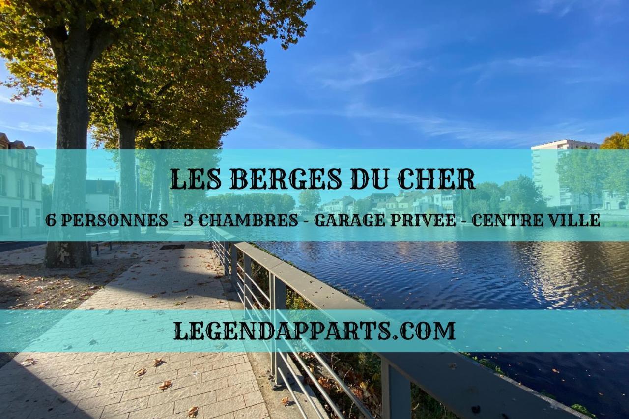 Les Berges Du Cher # Centre Ville # Parking Privee Montluçon Exteriör bild